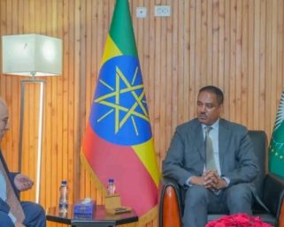 Ethiopian MFA State Minister Meets With UN Secretary General’s Special Envoy For Sudan